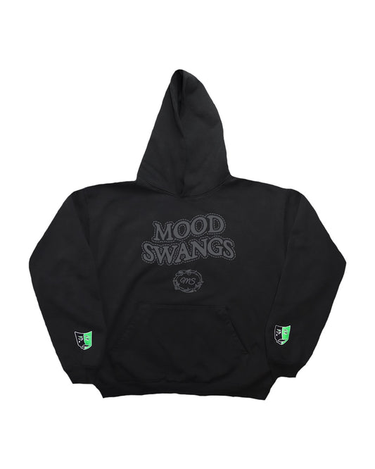 Monotone Off Black Hoodie
