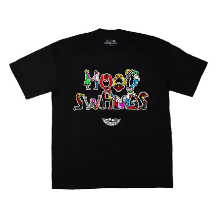 Alphabet Black Tee