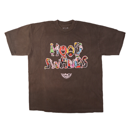 Alphabet Chocolate Pink Print Tee